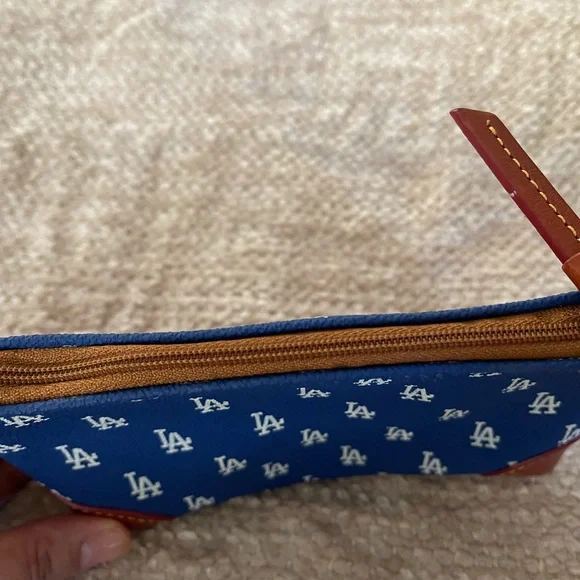 Dooney & Bourke Los Angeles Dodgers Cosmetic Pouch - Picture 5 of 8